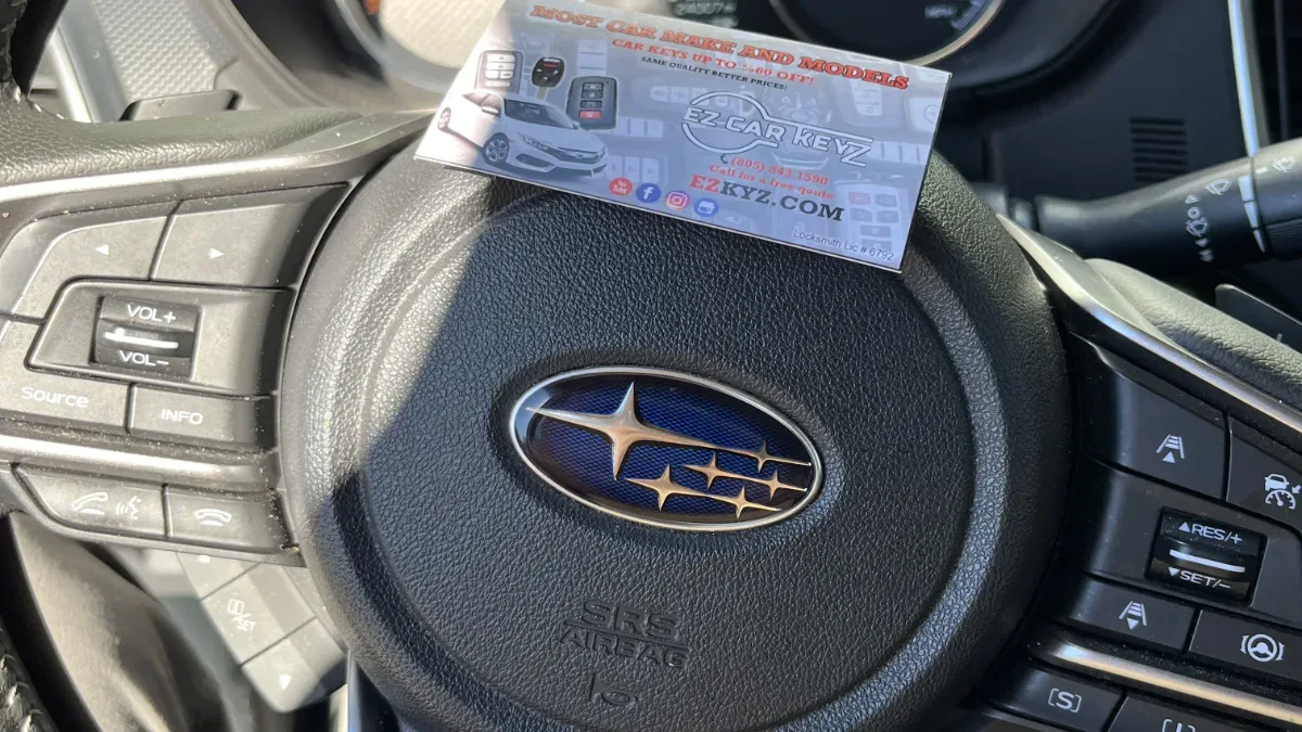 Quick turnaround 2020 Subaru Forester car key by EZ Car Keyz in Oxnard CA