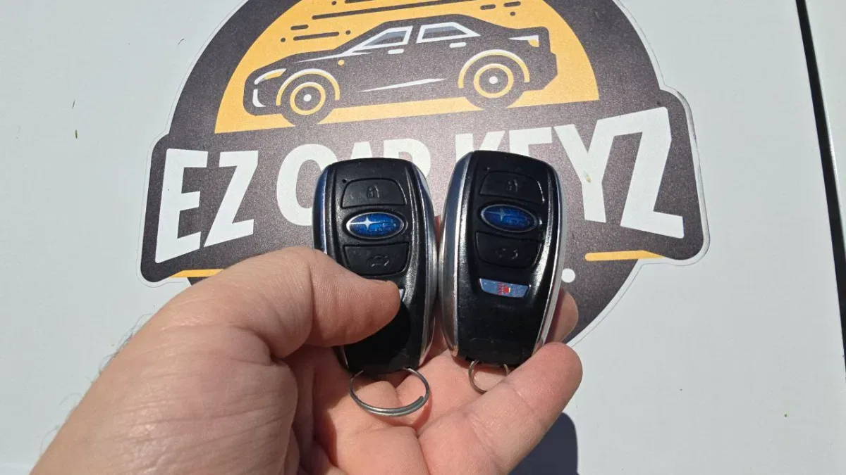 2017 Subaru Impreza key made with no spare by EZ Car Keyz Santa Barbara CA