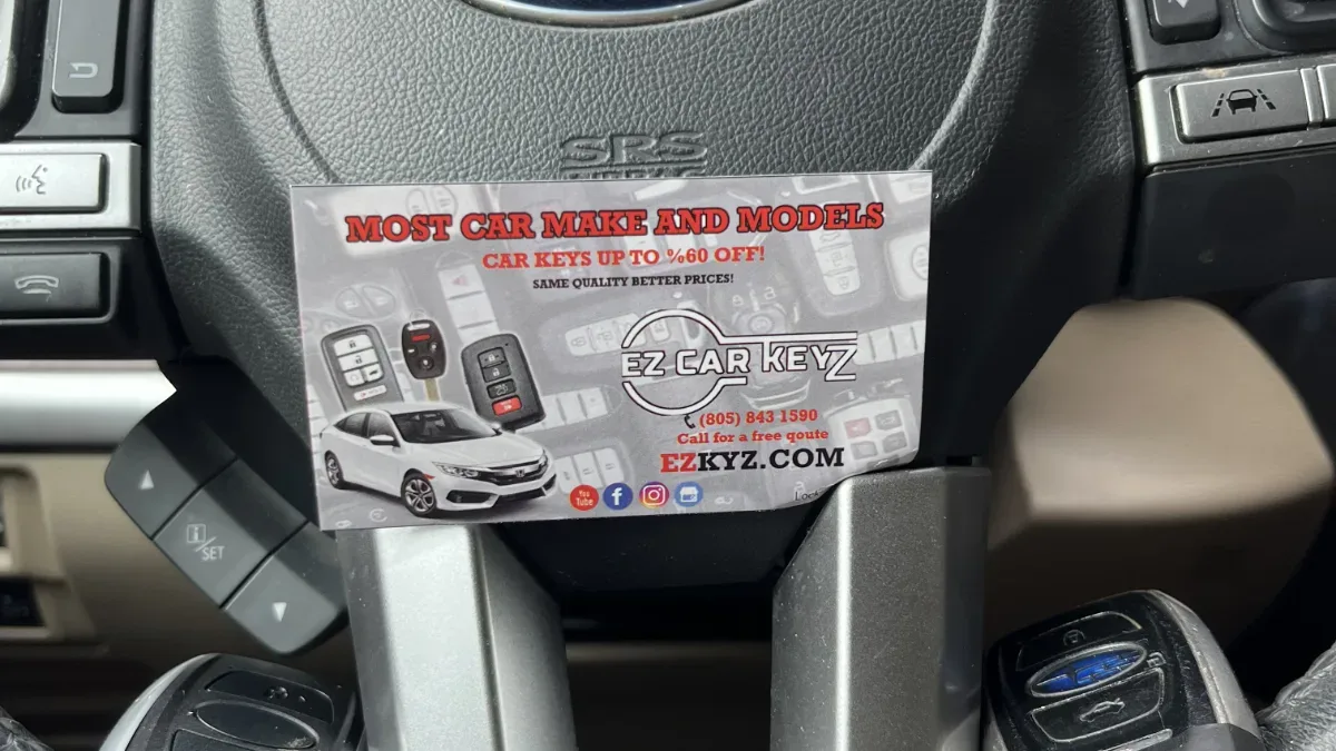 Low cost 2020 Subaru Impreza car key service by EZ Car Keyz Carpinteria CA
