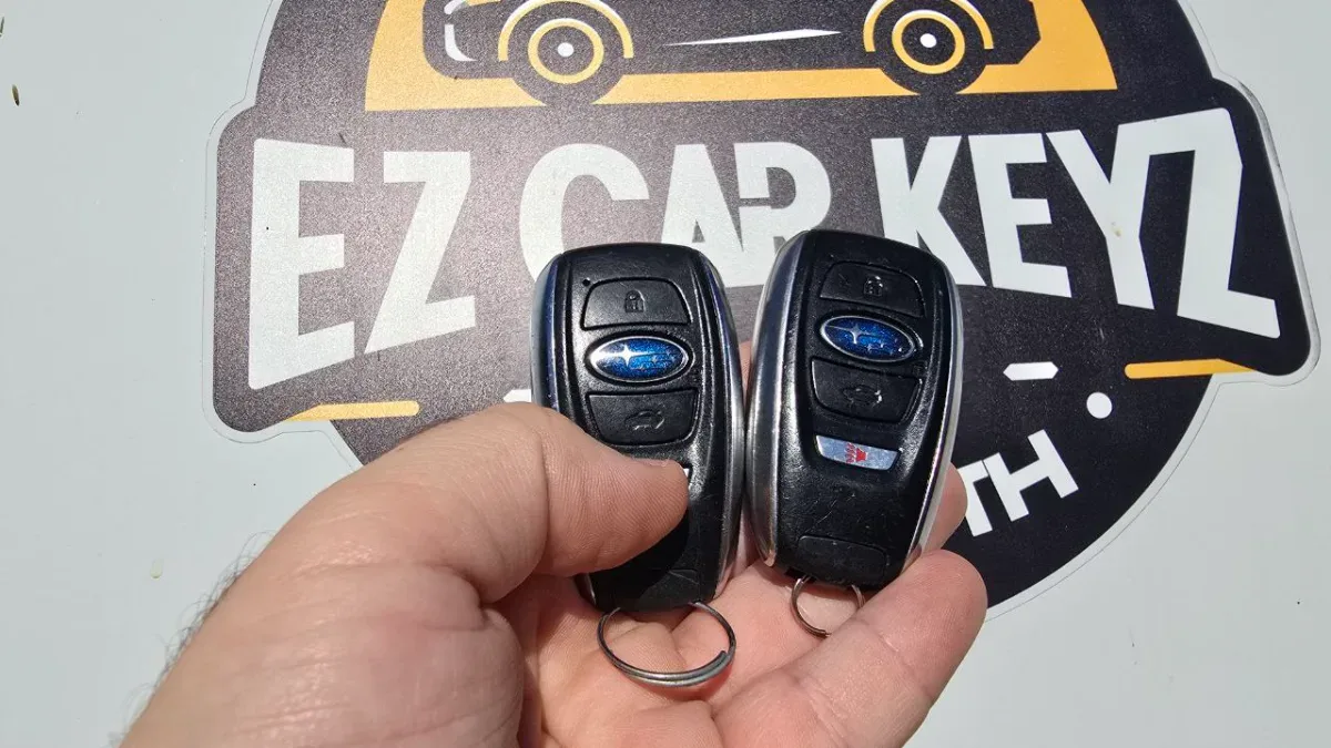 Quick turnaround 1996 Subaru Outback car key by EZ Car Keyz in Oxnard CA