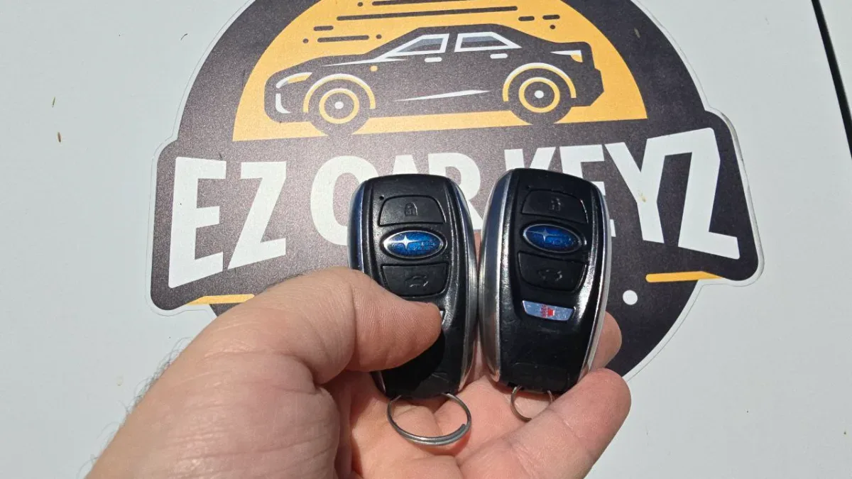 Lost 2010 Subaru Outback key replacement by EZ Car Keyz in Santa Barbara CA