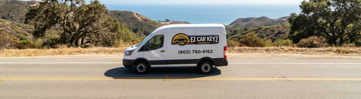 EZ Car Keyz mobile locksmith van