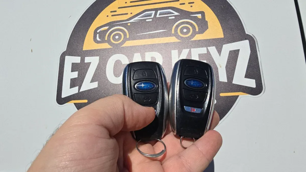 Lost 2016 Subaru Outback key replacement by EZ Car Keyz in Santa Barbara CA
