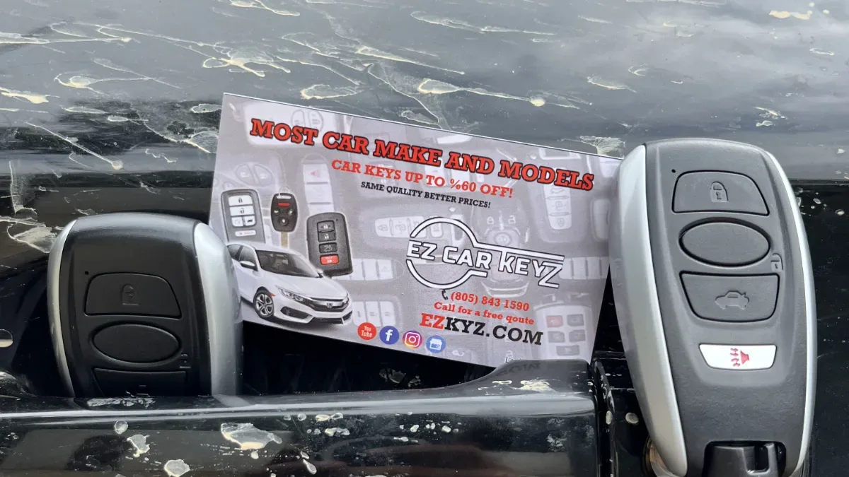 Affordable 2007 Subaru Tribeca key replacement by EZ Car Keyz in Oxnard CA