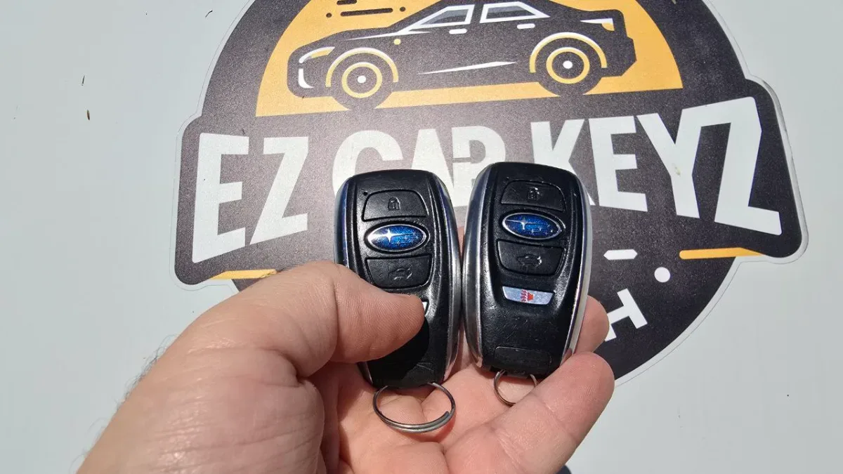 Low cost 2012 Subaru Tribeca car key service by EZ Car Keyz Oxnard CA