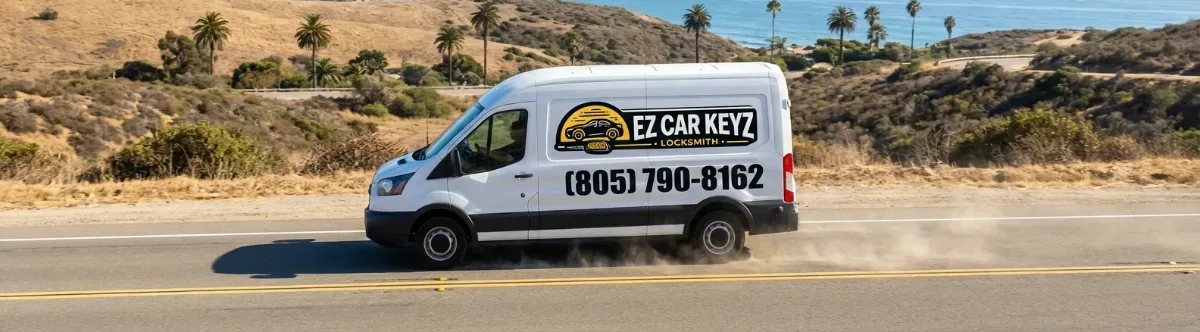 EZ Car Keyz mobile locksmith van