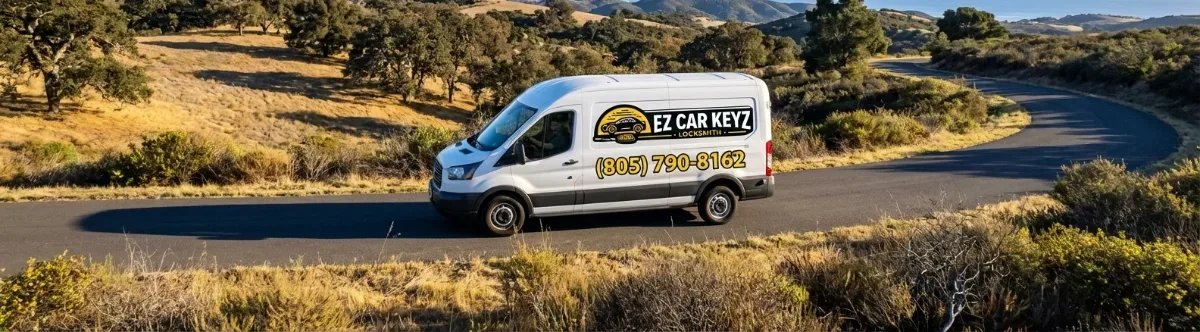 EZ Car Keyz mobile locksmith van