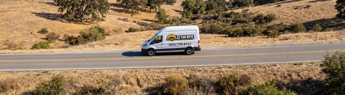 EZ Car Keyz mobile locksmith van