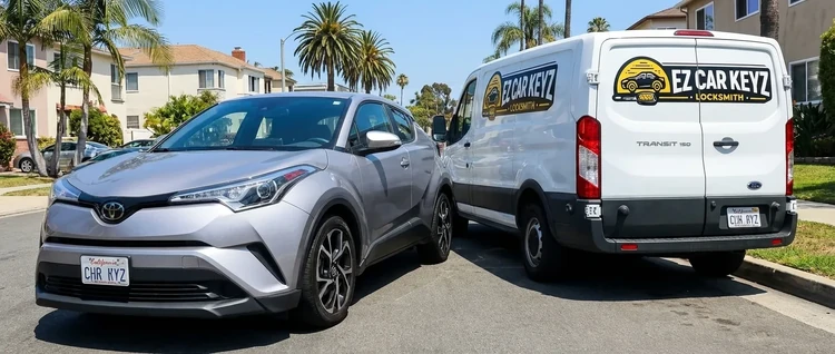 Toyota 86 mobile car key service by EZ Car Keyz in Ventura County