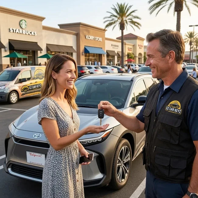 Toyota BZ4X key replacement in Ventura County