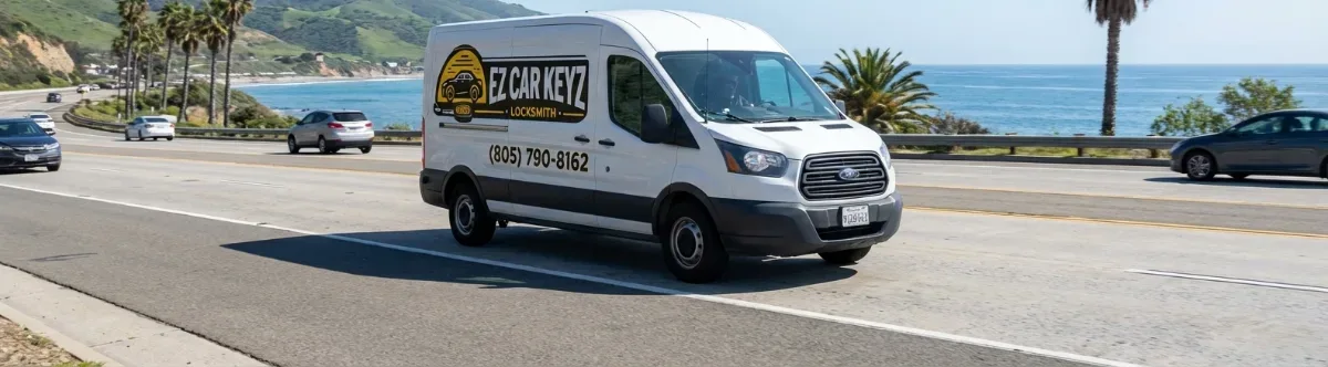 EZ Car Keyz mobile locksmith van