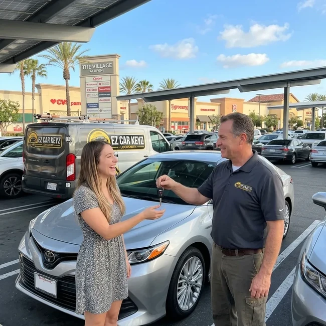 Toyota Camry key replacement in Ventura County