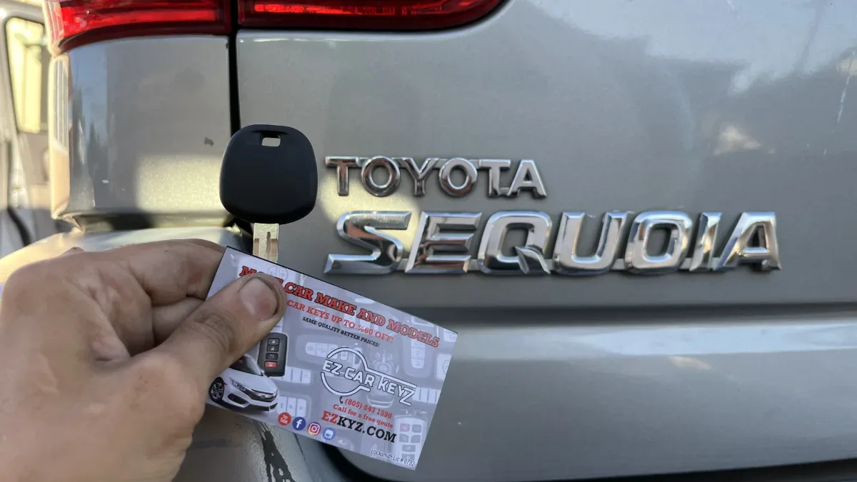 Low cost 2003 Toyota Celica car key service by EZ Car Keyz Thousand Oaks CA
