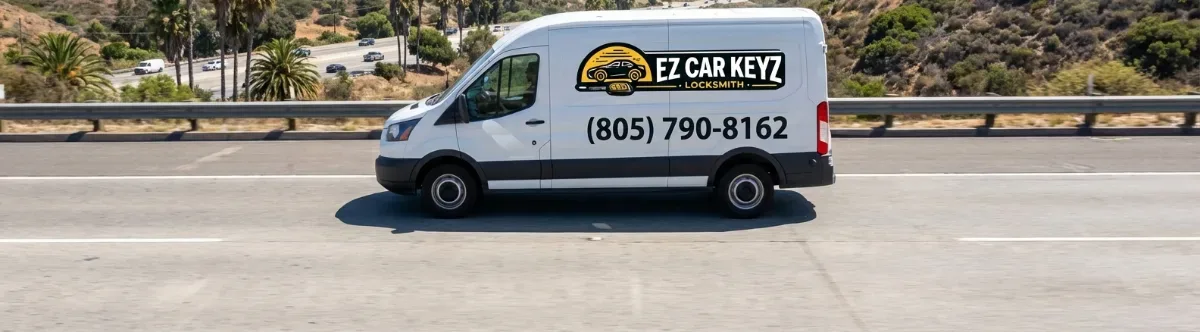 EZ Car Keyz mobile locksmith van