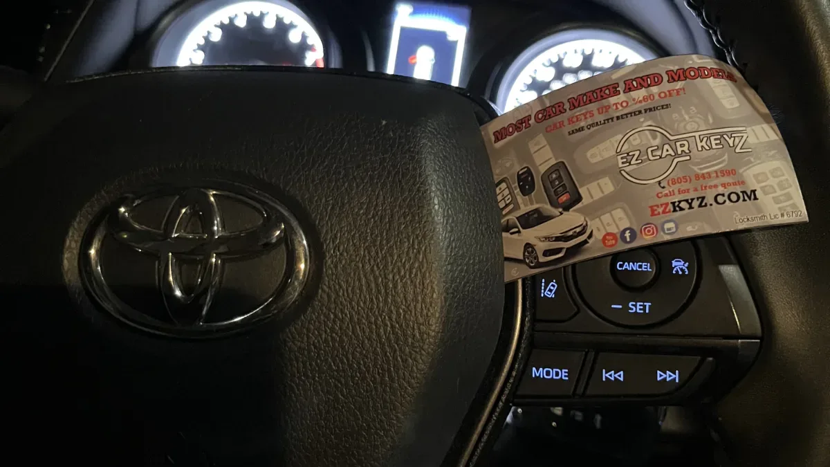 Mobile 2019 Toyota Corolla key replacement at your location in Simi Valley CA