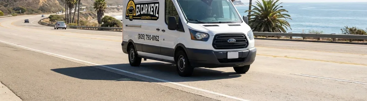 EZ Car Keyz mobile locksmith van