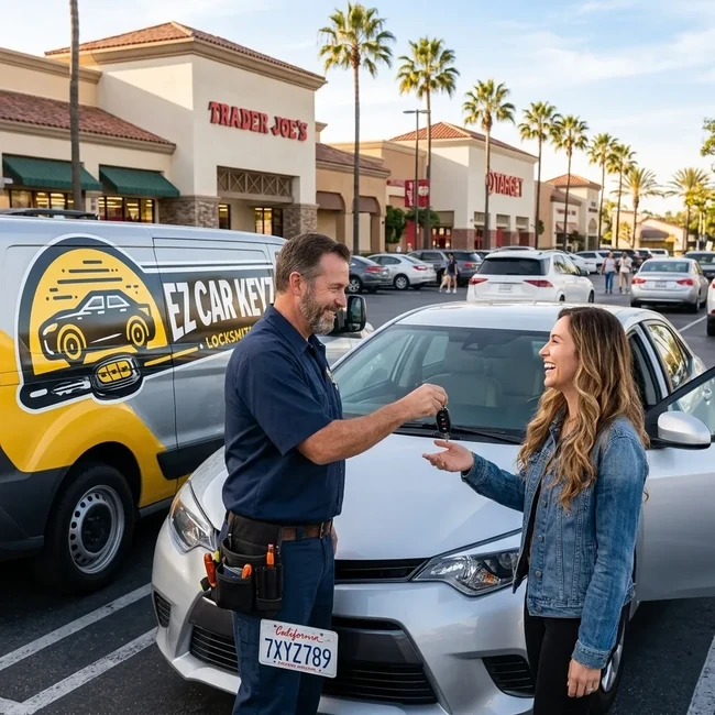 Toyota Corolla key replacement in Ventura County