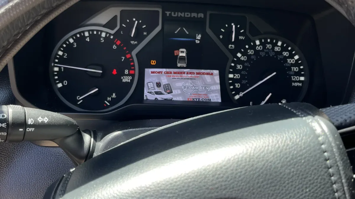 Licensed locksmith replacing 2025 Toyota Crown key in Santa Barbara CA