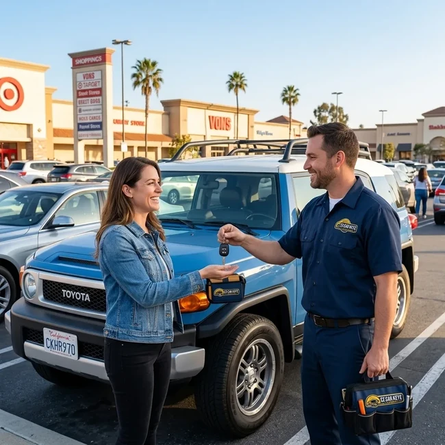 Toyota Fj Cruiser key replacement in Ventura County