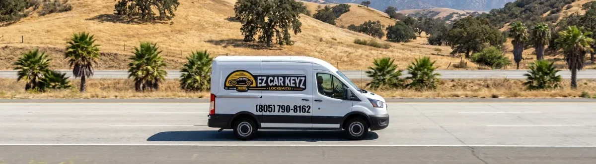 EZ Car Keyz mobile locksmith van