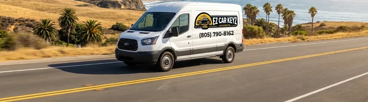 EZ Car Keyz mobile locksmith van