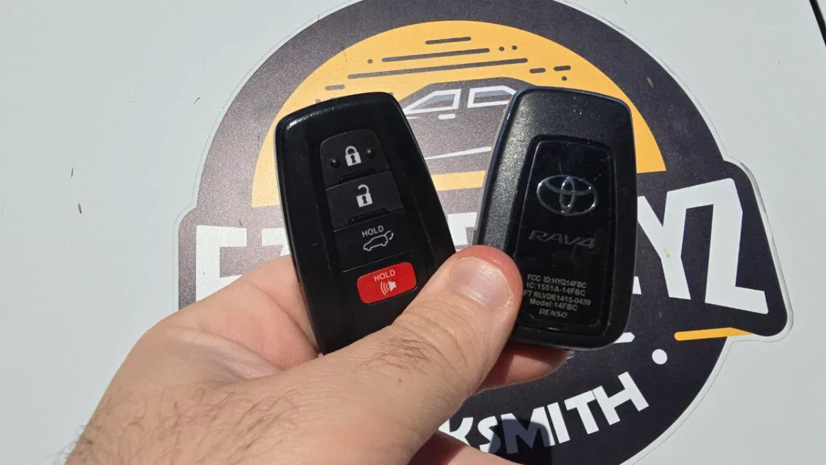 2013 Toyota Matrix key made with no spare by EZ Car Keyz Camarillo CA
