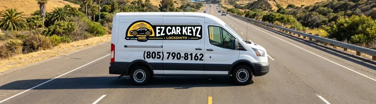 EZ Car Keyz mobile locksmith van