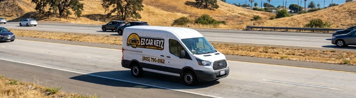 EZ Car Keyz mobile locksmith van