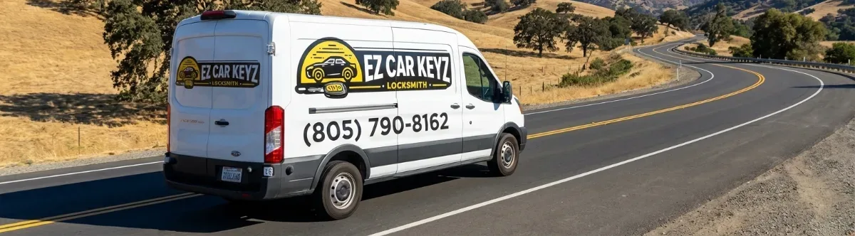 EZ Car Keyz mobile locksmith van