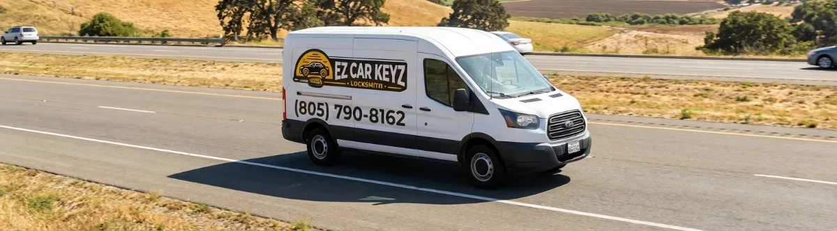 EZ Car Keyz mobile locksmith van