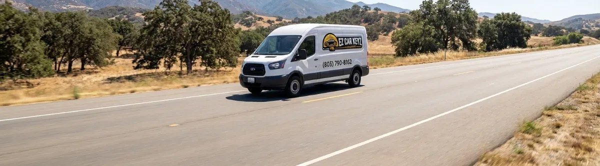 EZ Car Keyz mobile locksmith van