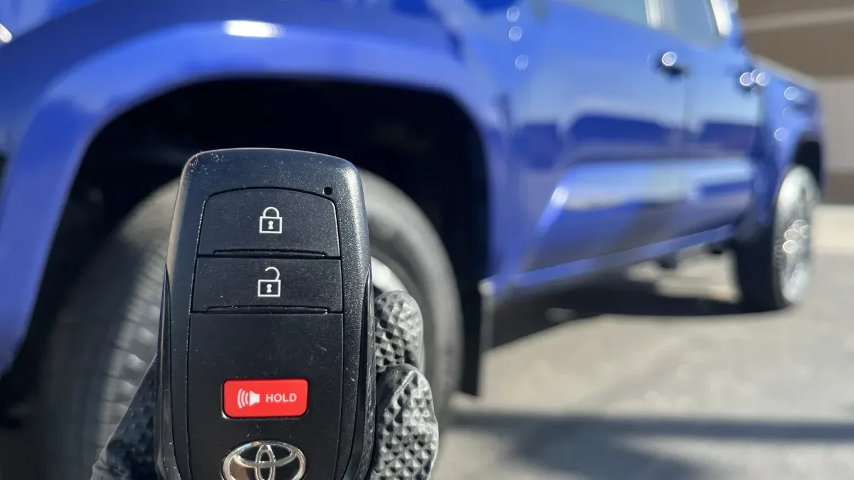 Lost 2002 Toyota Sequoia key replacement by EZ Car Keyz in Fillmore CA