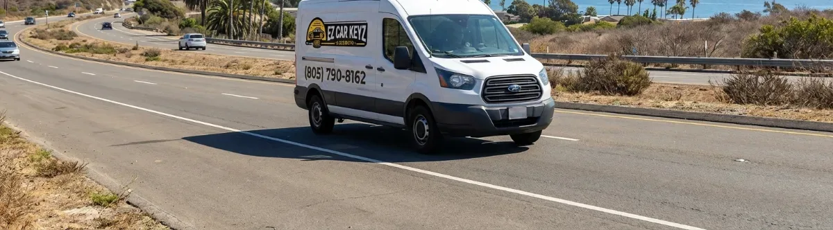EZ Car Keyz mobile locksmith van