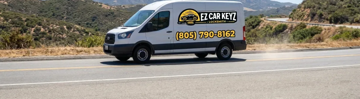 EZ Car Keyz mobile locksmith van