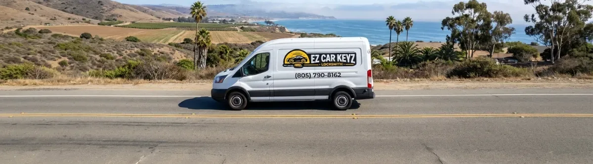 EZ Car Keyz mobile locksmith van