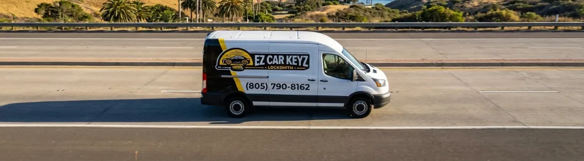 EZ Car Keyz mobile locksmith van