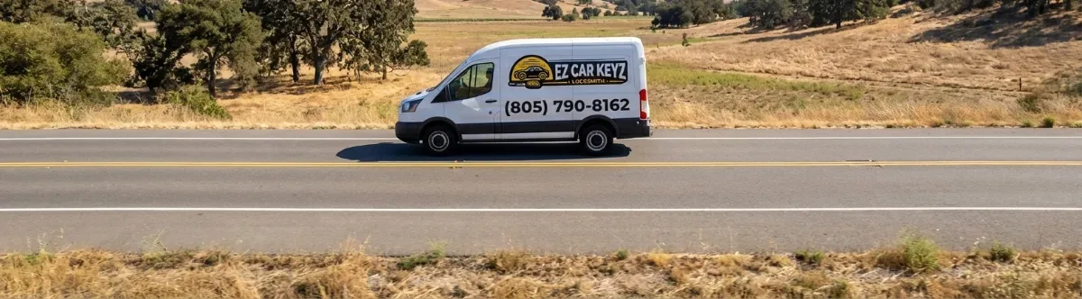 EZ Car Keyz mobile locksmith van