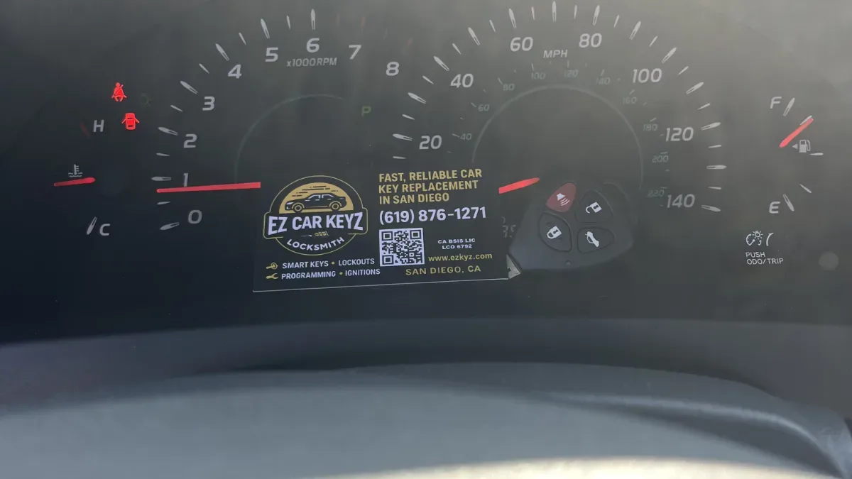 2009 Toyota Sequoia key replacement at half the dealer price in Fillmore CA