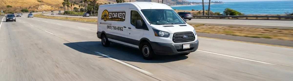 EZ Car Keyz mobile locksmith van