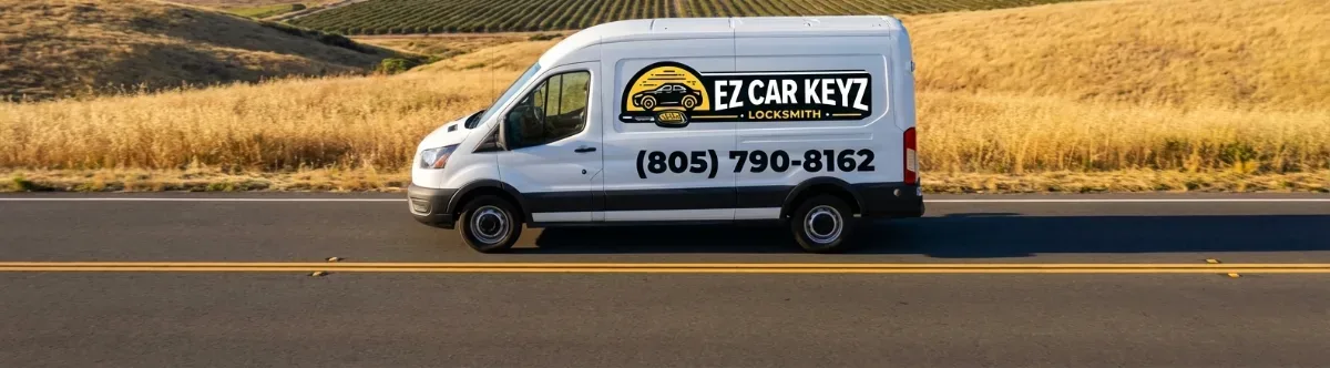EZ Car Keyz mobile locksmith van