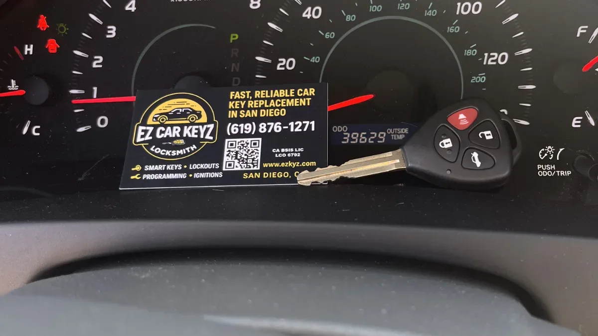 2018 Toyota Sequoia key replacement at half the dealer price in Goleta CA