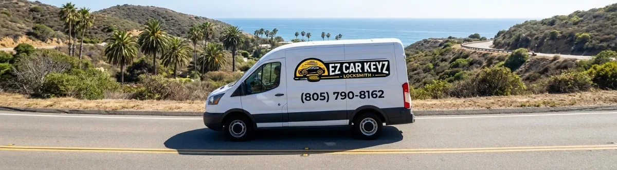 EZ Car Keyz mobile locksmith van