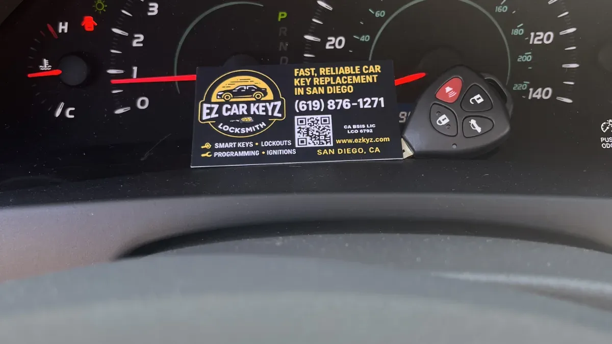 Mobile 2020 Toyota Sequoia key replacement at your location in Oxnard CA