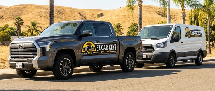 Toyota Sequoia mobile car key service by EZ Car Keyz in Ventura County