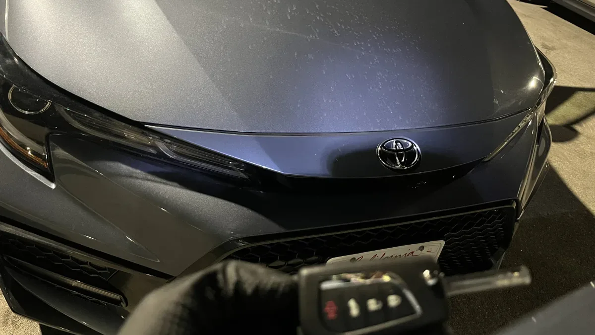 2003 Toyota Sienna key replaced in your driveway in Ventura CA