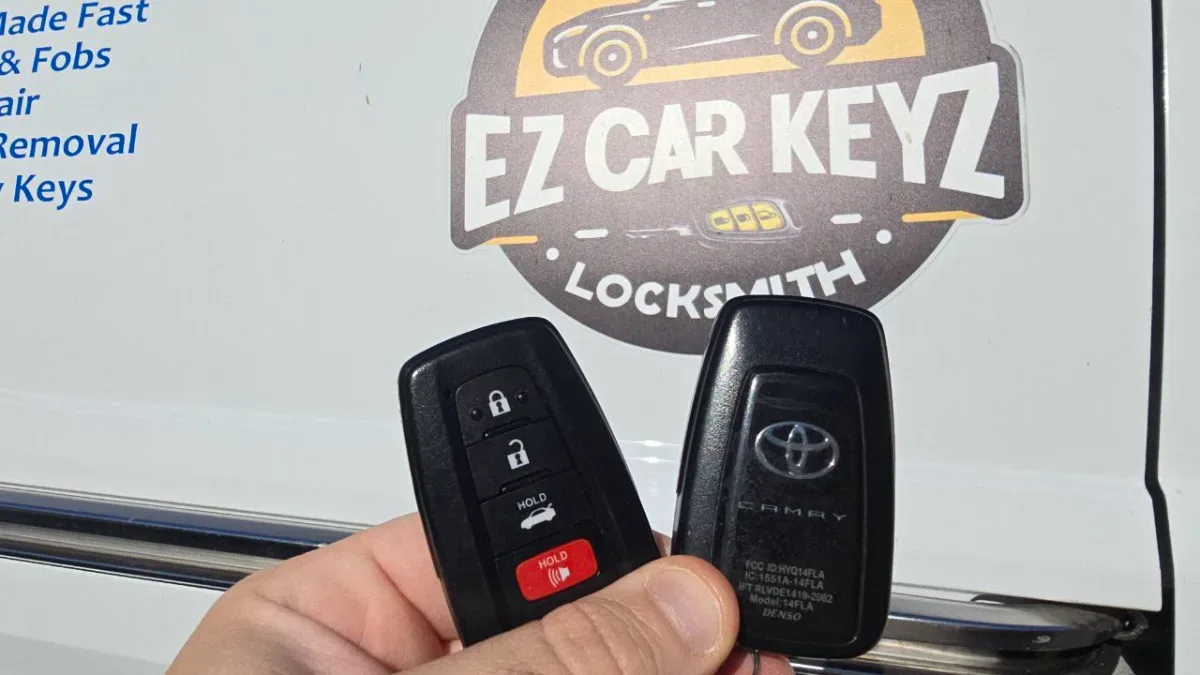 Quick turnaround 2018 Toyota Sienna car key by EZ Car Keyz in Simi Valley CA