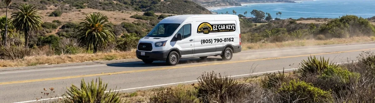 EZ Car Keyz mobile locksmith van
