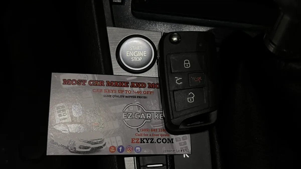 On-site 2013 Volkswagen Beetle car key programming in Oxnard CA