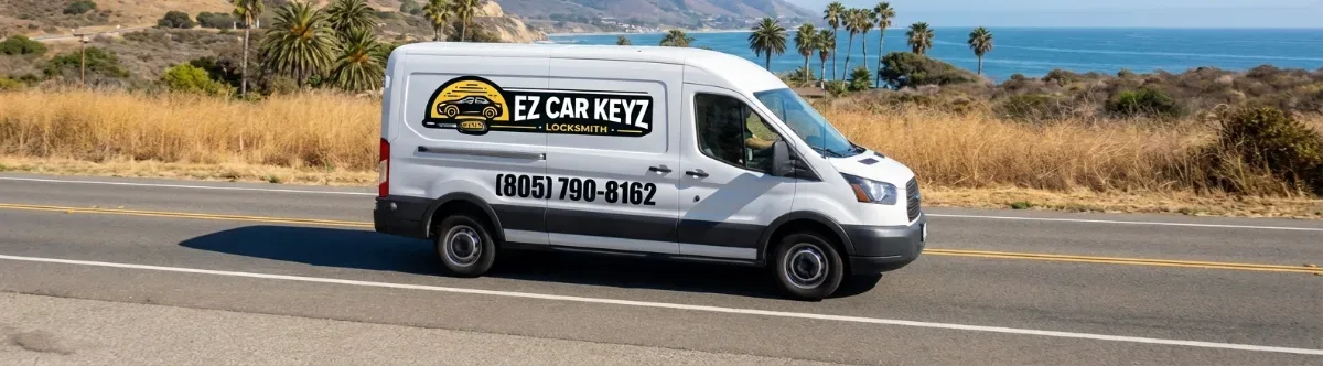 EZ Car Keyz mobile locksmith van