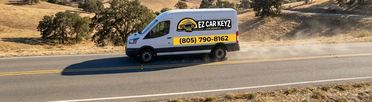 EZ Car Keyz mobile locksmith van